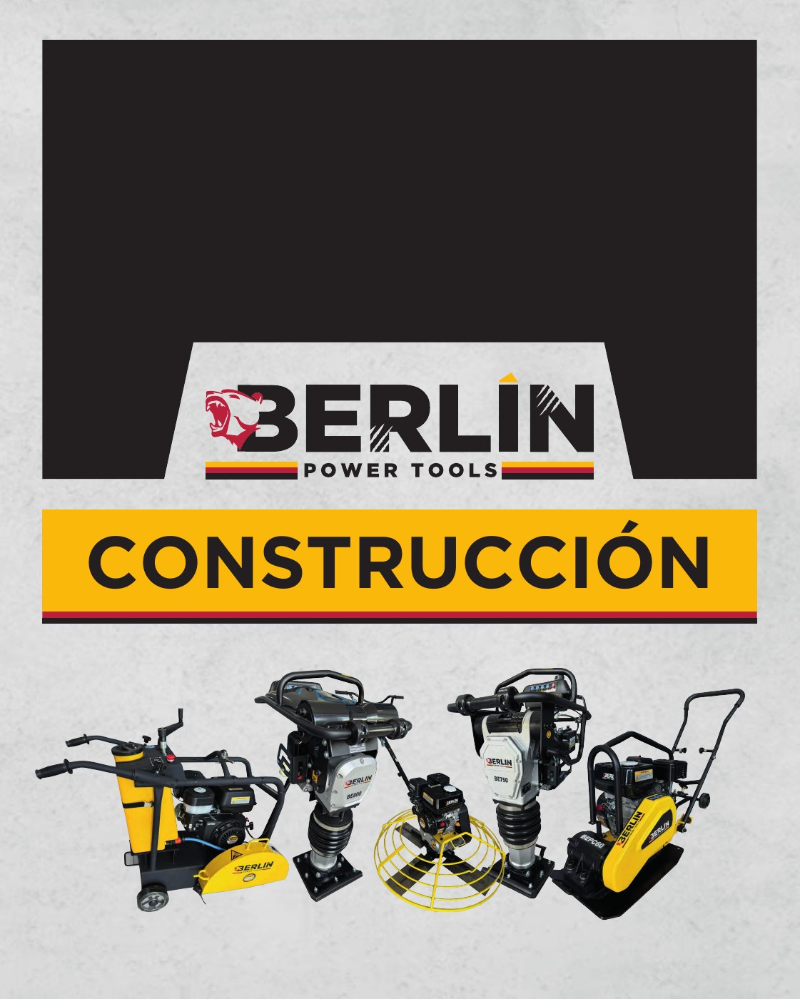 Portada de Catálogo de construcción Berlin PowerTools